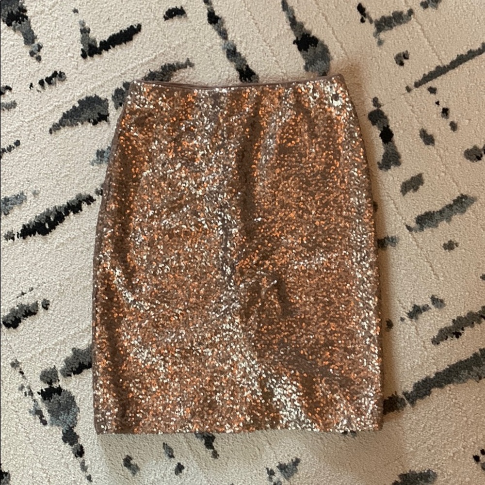 Ann Taylor Sequin Skirt